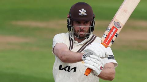 Dom Sibley batting