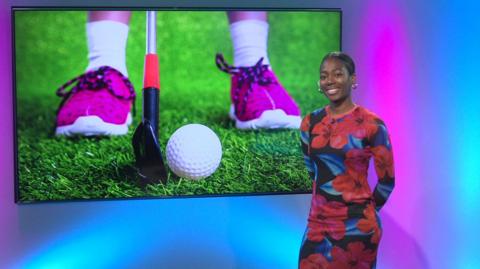 Shanequa in the studio