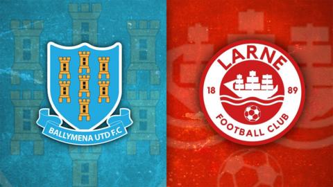 Ballymena United v Larne 
