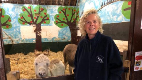 Easton Farm Park manager Fiona Siddall