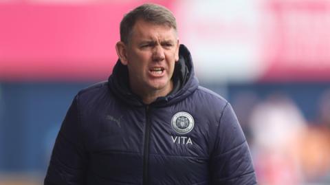 Challinor's Stockport drew 2-2 at Leyton Orient in League One play-offs
