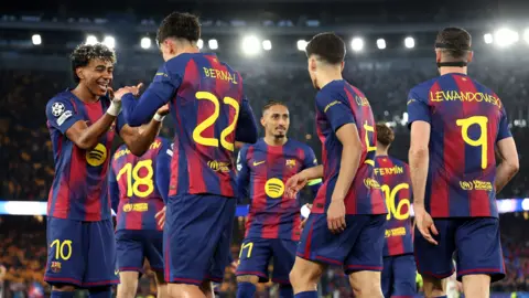 Barca celebrate