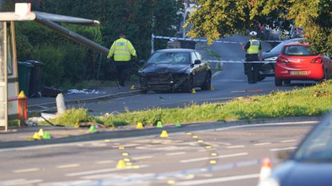 Crash in Brighton