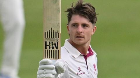 Tom Abell celebrates century