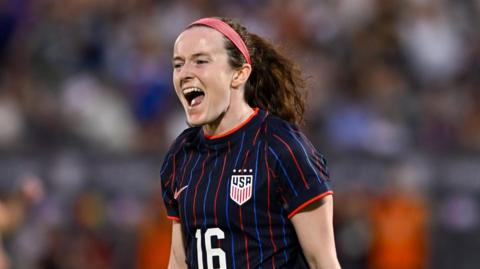 Rose Lavelle scores for the USA