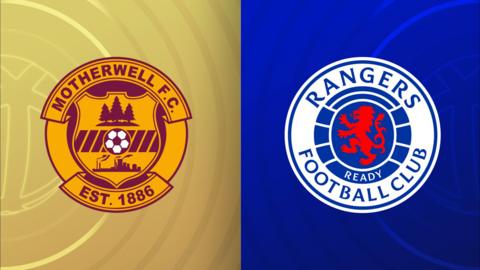 Motherwell and Rangers badges