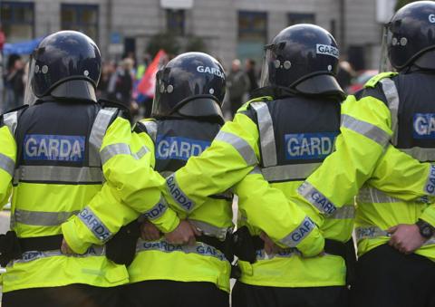 Garda officers