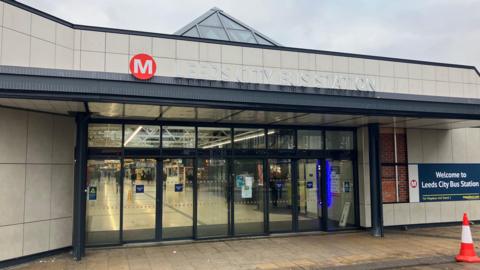 An external view of Leeds City Bus Station