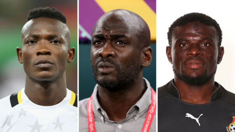 John Paintsil, Otto Addo and Fatawu Dauda