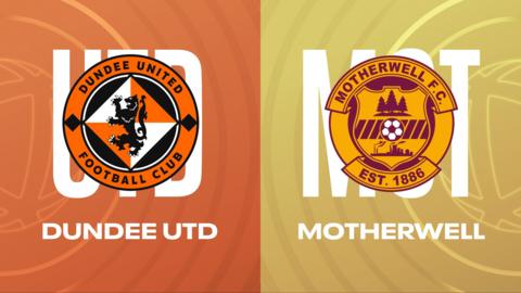 Dundee United and Motherwell badges