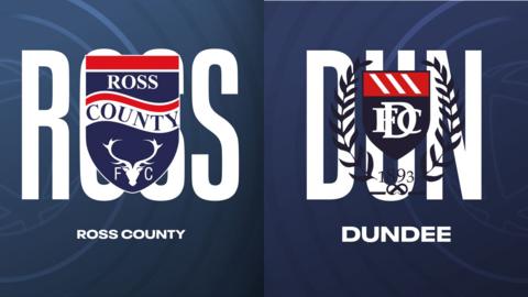 Ross County and Dundee badges