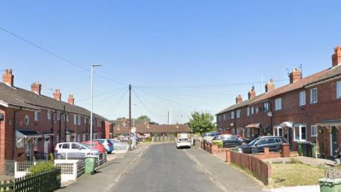 Google street view image of Cliff Crescent, Kippax