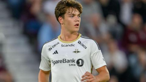 Sverre Nypan in action for Rosenborg