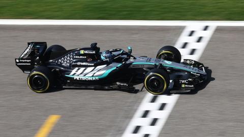 Mercedes driver George Russell