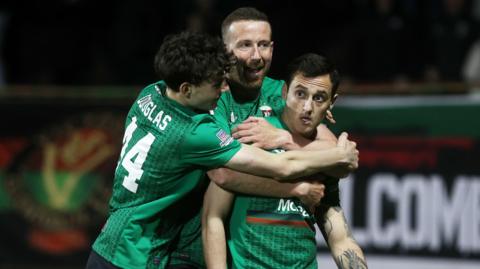 Dylan Connolly celebrates
