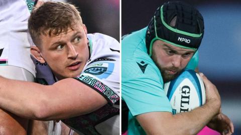 Jack Morgan and Nicky Smith on duty for Ospreys 