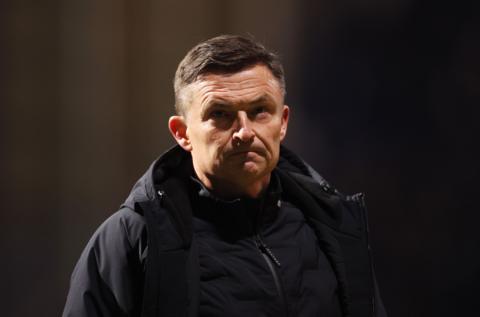 aul Heckingbottom, Manager of Preston North End, reacts after the Sky Bet Championship match between Preston North End and Blackburn Rovers at Deepdale Stadium on November 21, 2025