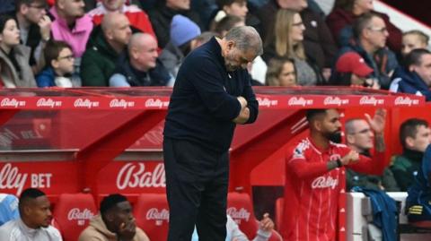 Ange Postecoglou managing Nottingham Forest