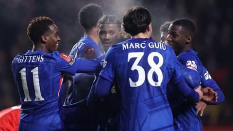 Chelsea celebrate