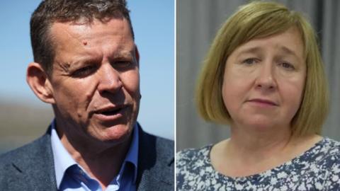 Rhun ap Iorwerth a Lynne Neagle