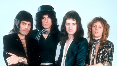 Freddie Mercury, Brian May, John Deacon and Roger Taylor