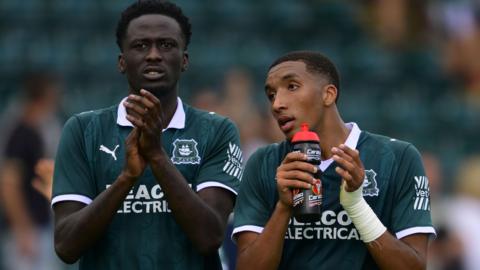 Brendan Wiredu (left) and Bradley Ibrahim