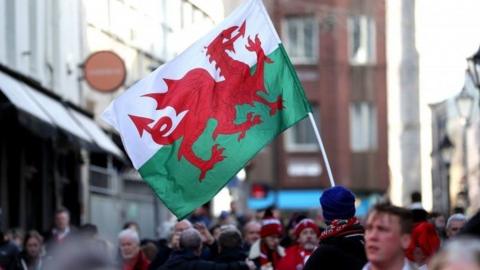 Fans pack the streets of Cardiff on a match day