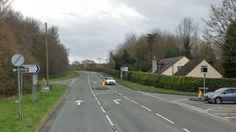 A google image of Nottingham Road in Leicestershire