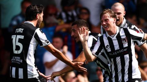 Grimsby celebrate