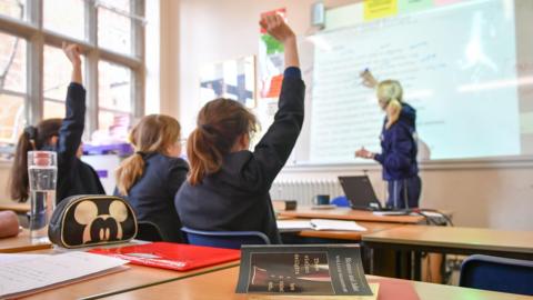 Children in classroom