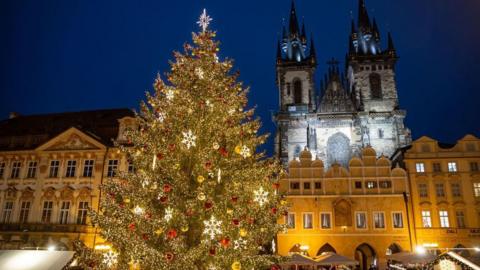 prague christmas tree