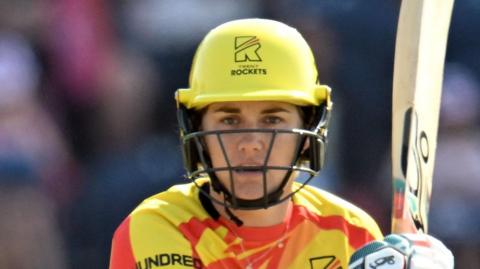 Nat Sciver-Brunt of Trent Rockets