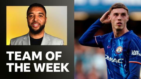 Troy Deeney's team of the week graphic