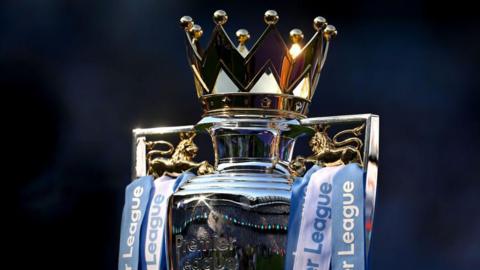 Premier League trophy