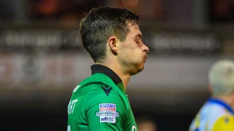 Jordan Stewart frustrated