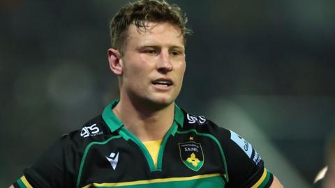 Fraser Dingwall in action for Northampton