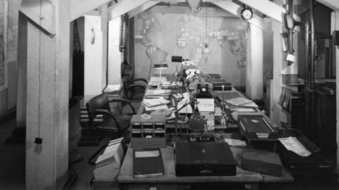 Working from the Cabinet War Rooms beneath Whitehall, she sat in on high-level meetings throughout the conflict and attended the Potsdam Conference in 1945.