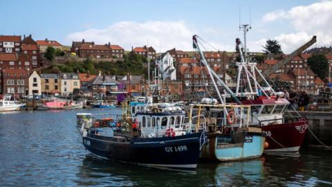 Whitby in North Yorkshire 