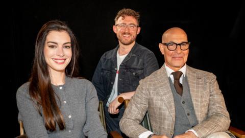 Anne Hathaway and Stanley Tucci join Ali 