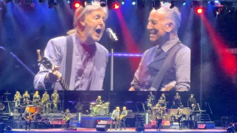 Bruce Springsteen and Sir Paul McCartney