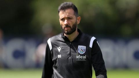 West Bromwich Albion head coach Carlos Corberan