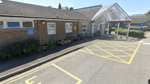Exterior shot of Crowborough Birthing Unit