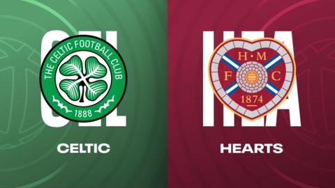 Celtic and Hearts badges