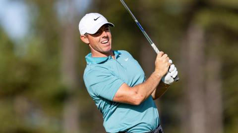 ory McIlroy of Northern Ireland during the Genesis Scottish Open First Round at The Renaissance Club