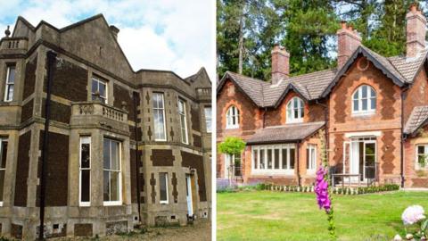 Houses on Sandringham estate