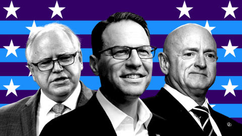 Tim Walz, Josh Shapiro, Mark Kelly