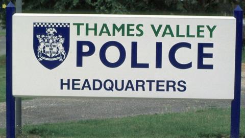 Thames Valley Police sign