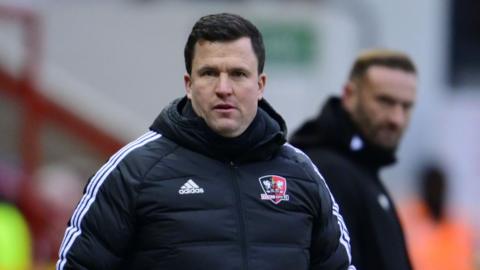 Gary Caldwell in the dugout