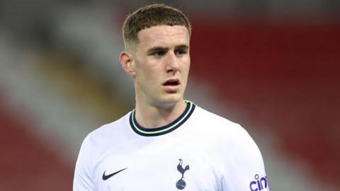 Alfie Dorrington in Spurs colours