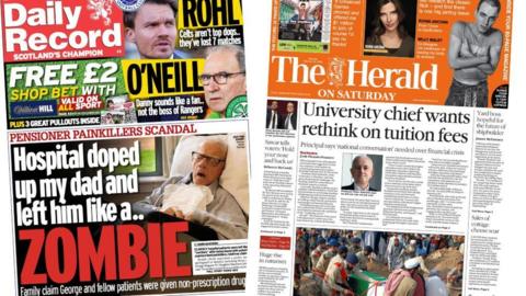 Scotland's papers: 28 February